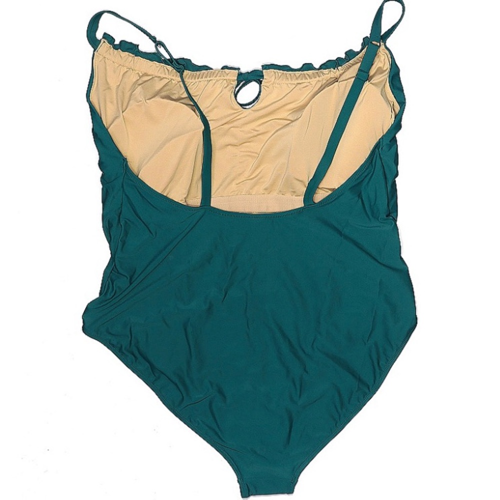 NWT Old Navy one-piece teal swimsuit size 3X - Picture 2 of 3